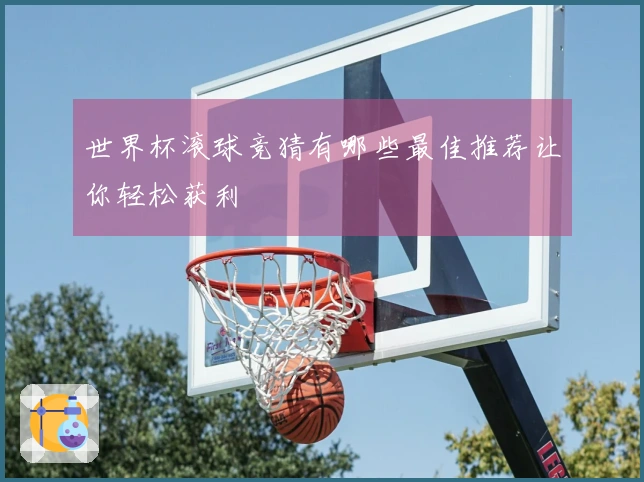 世界杯滚球竞猜有哪些最佳推荐让你轻松获利